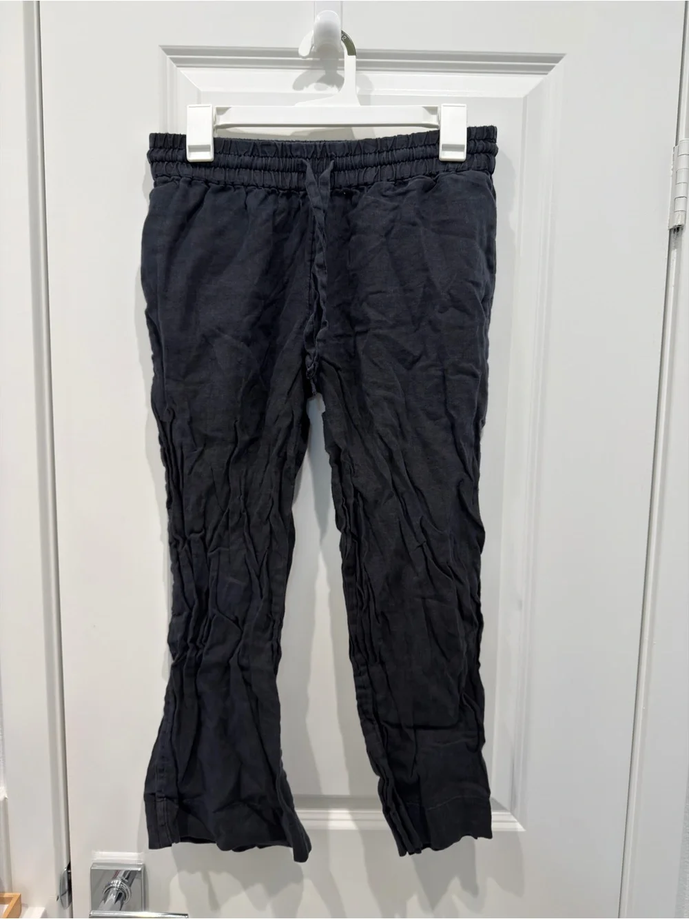 J. Crew Black Elastic Waist Casual Pants